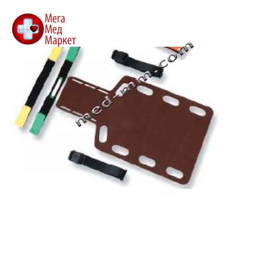 Плита иммобилизационная для спинного отделения, короткая, деревянная, Attucho